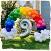 Yard Dealie Bob - Rainbow w Number