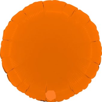 #209 Orange round mylar